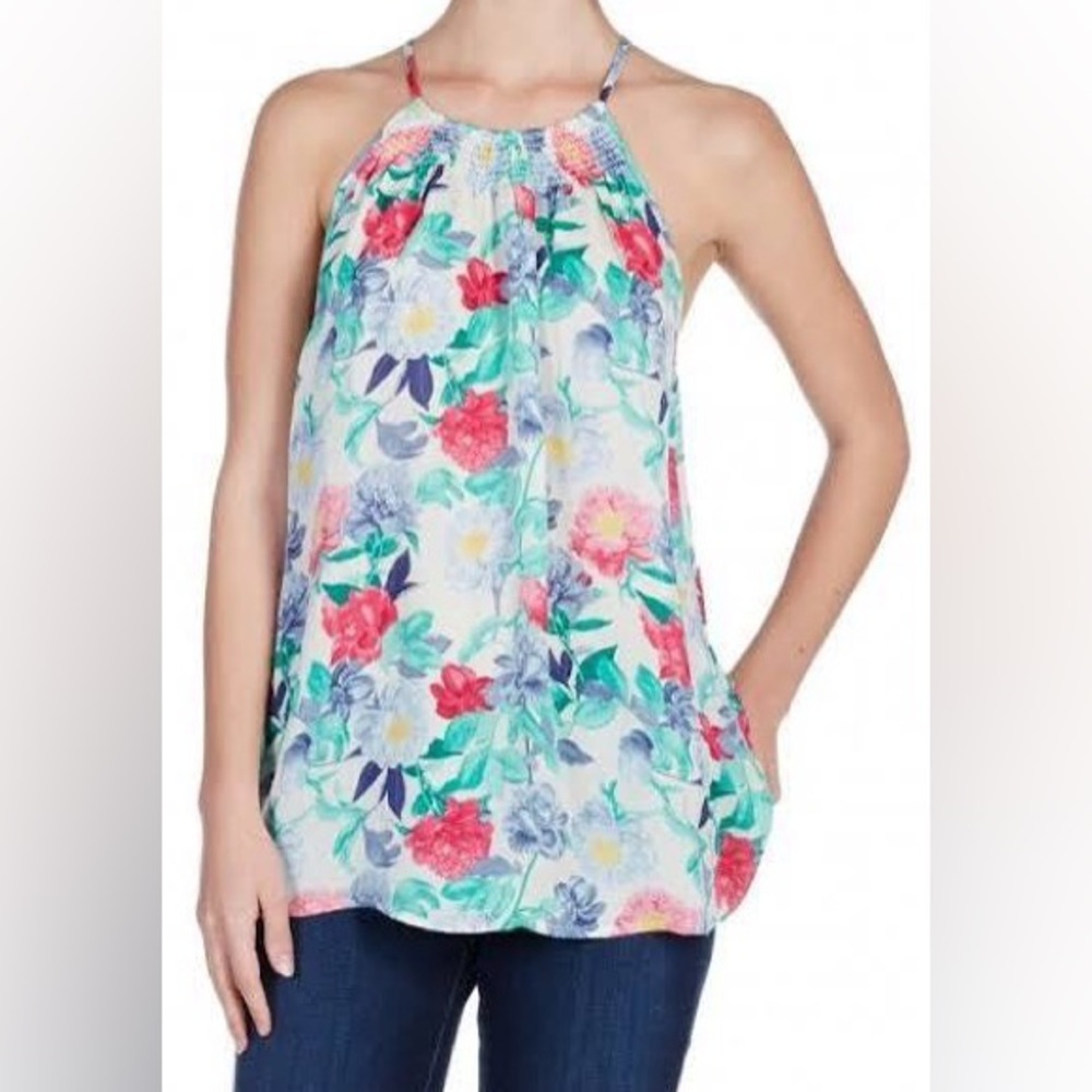 NWT Joie Esme Floral Top in New Moon